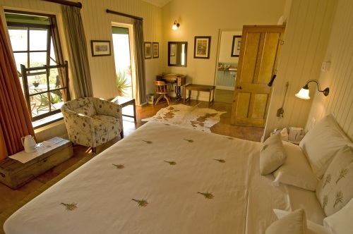 Three Trees Bed and room interior